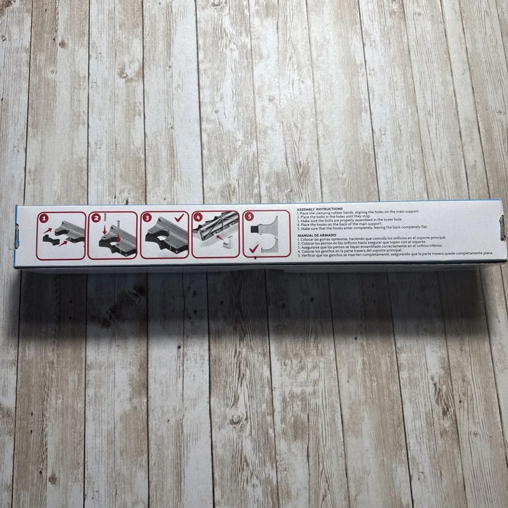 Trueliving Cleaning Tool Wall Holder Storage Rack‎ & Hooks Organizer Space Saver